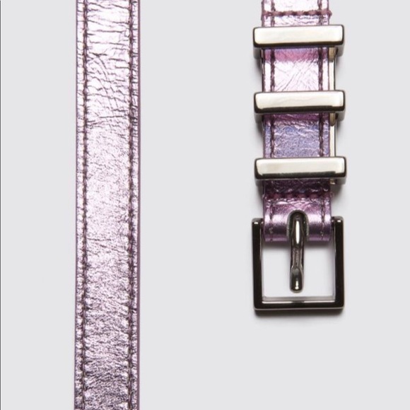 Sandro metallic pink belt - Picture 5 of 5
